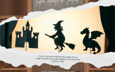 Sombras en la biblioteca -Taller infantil de teatro de sombras